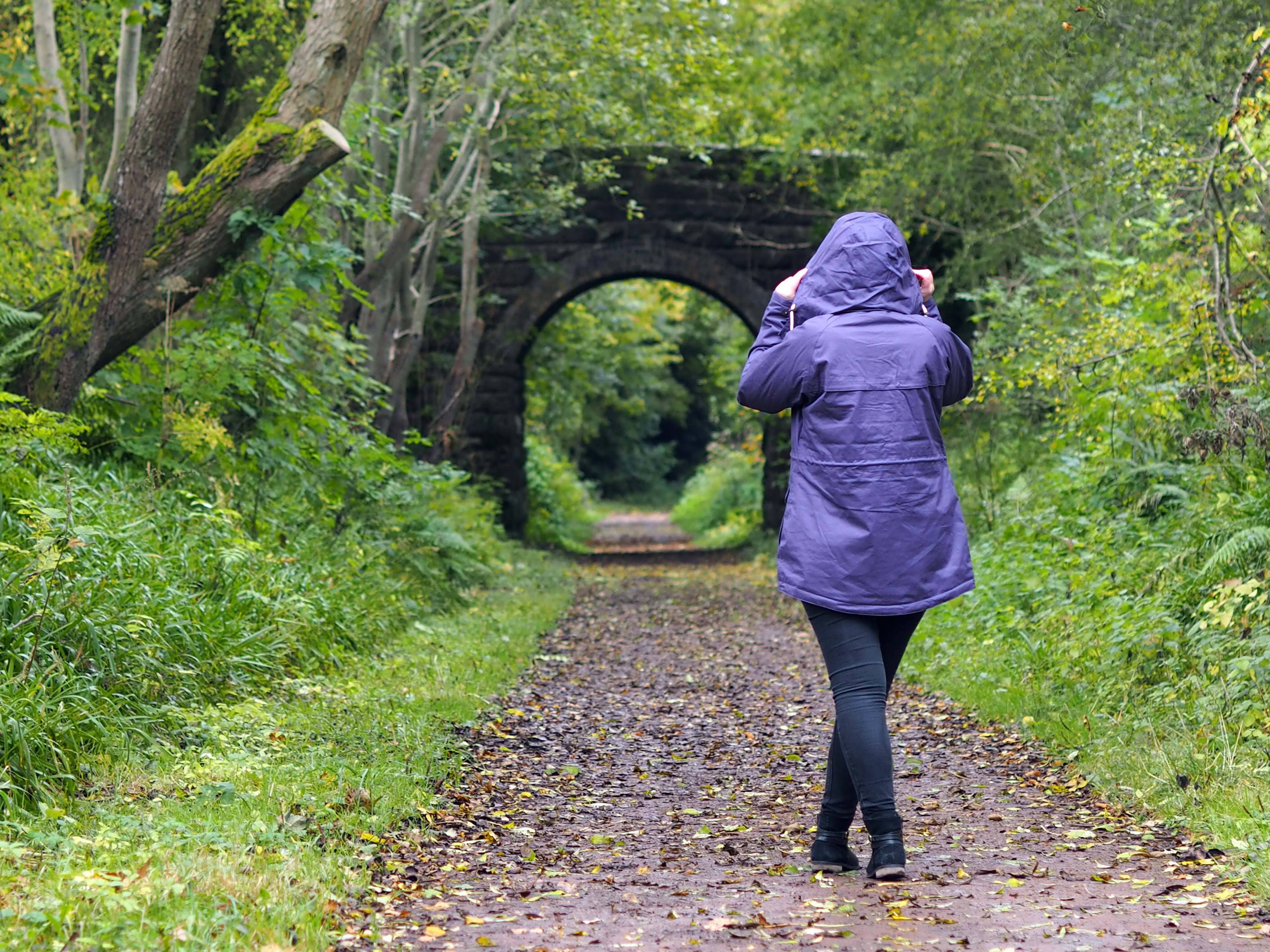 outfit of the day for walking the dog