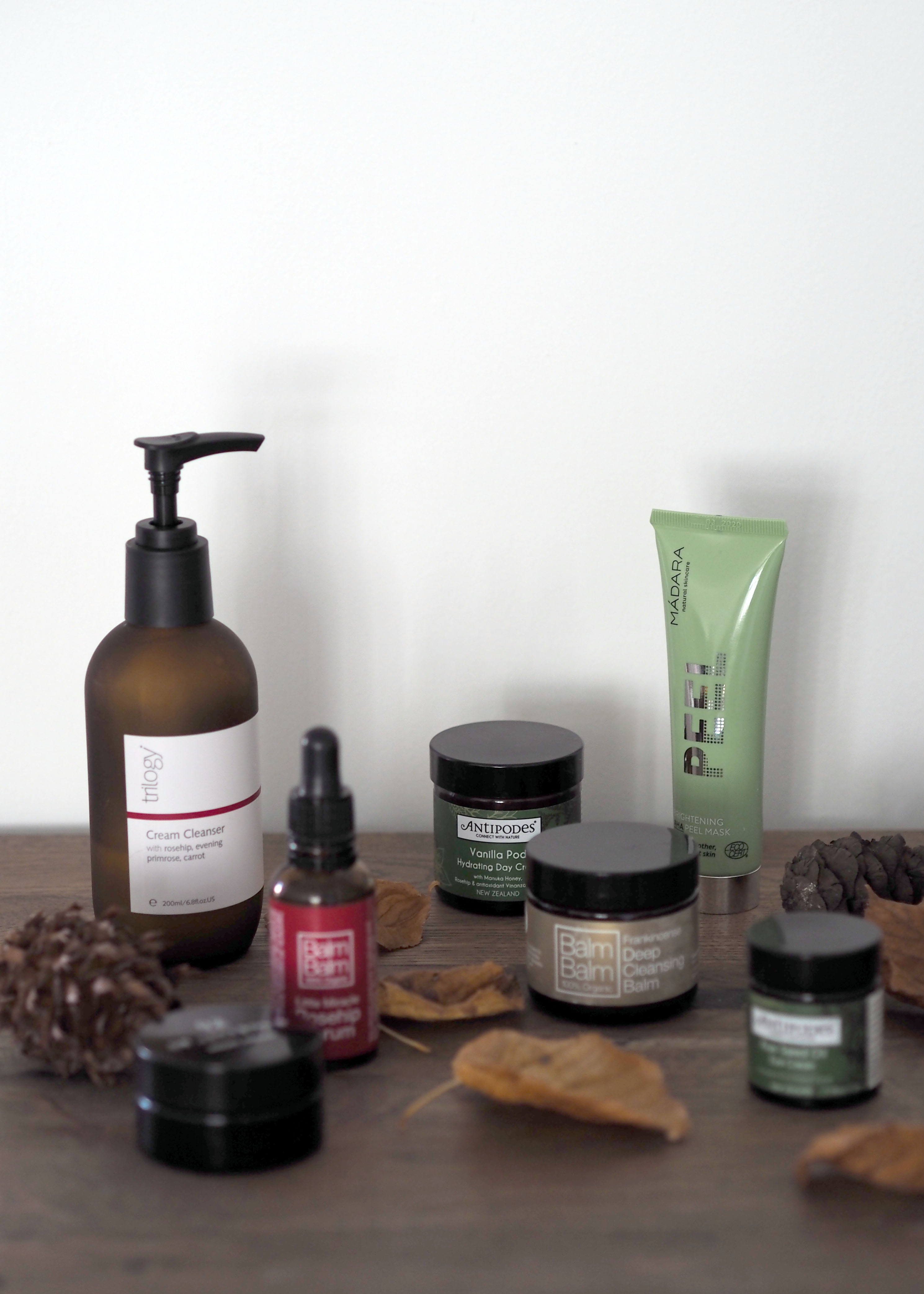 Skincare picks for autumn and winter, natural and organic autumn skincare
